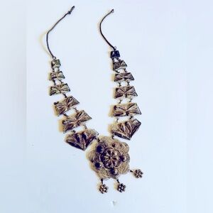 VICTORIA REVIVAL NECKLACE GOTH NECKLACE SILVER WOVEN NECKLACE